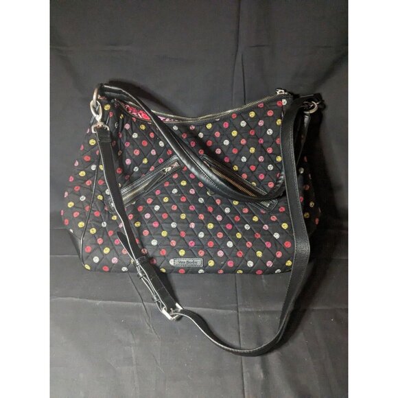 Vera Bradley Havana Dots Large Vivian Hobo‎ Shoulder Women’s Handbag - Picture 5 of 5